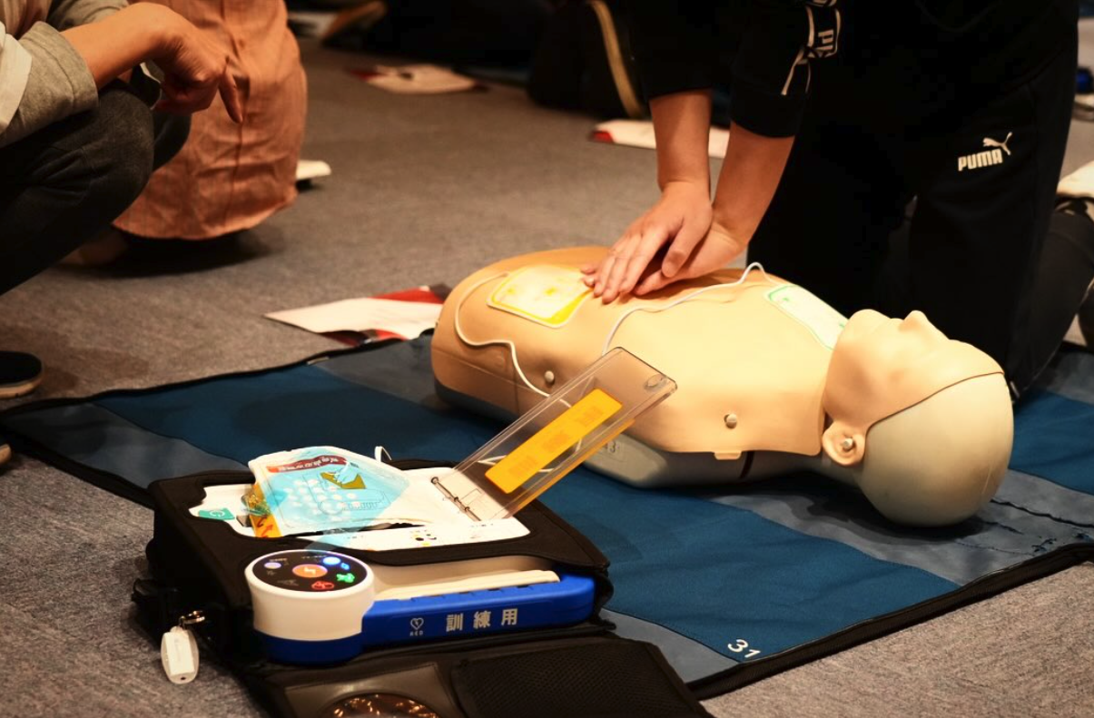救急医療教育の様子